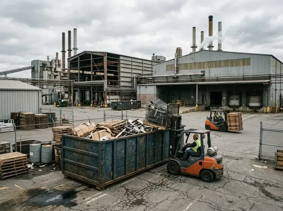 industrial-factory-scrap-conta-003 — frequently asked questions, Cheap Roll-off Dumpster Rentals in Saukville, WI